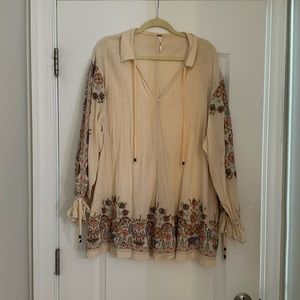 Free People Embroidered Tunic